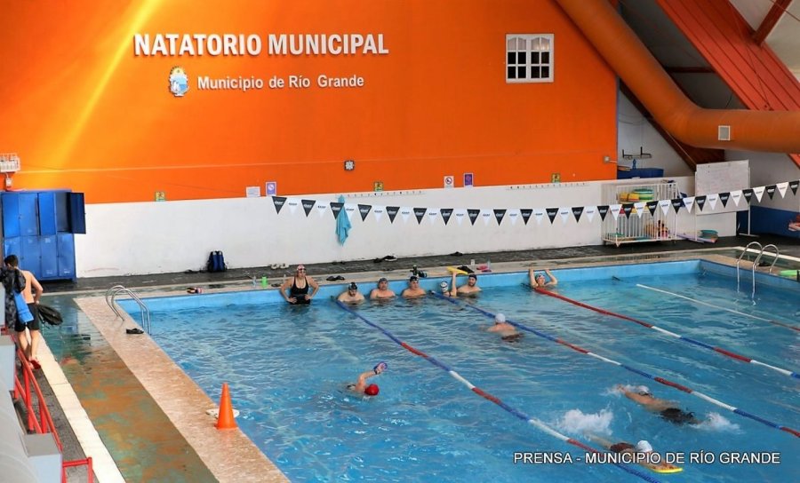 El Natatorio Municipal Eva Perón, por ahora el único espacio de la ciudad.