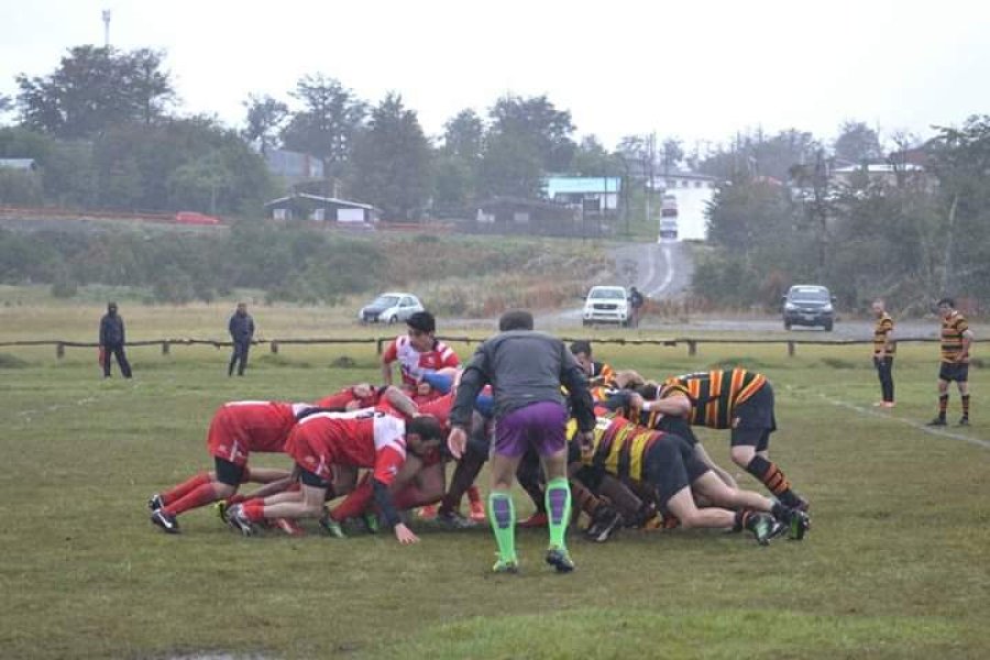 Las prácticas del Club de Rugby, se realizan en el predio de la turba.
