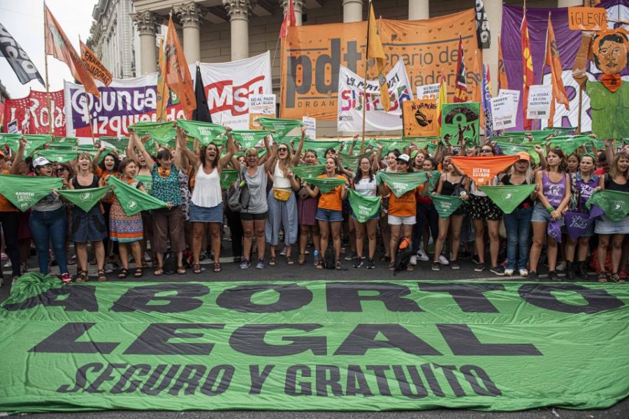 Las manifestaciones en el Congreso, continúan hoy.